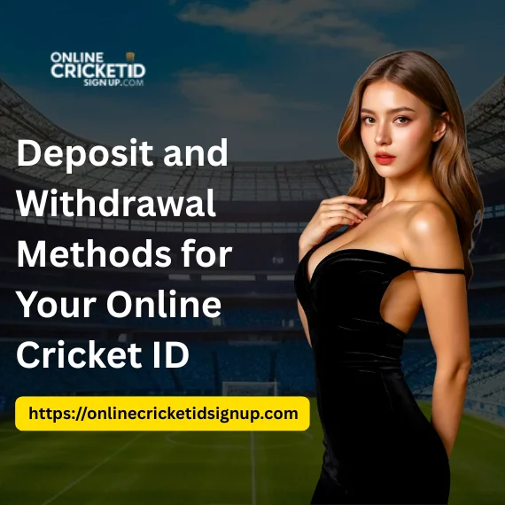 Deposit and Withdrawal Methods for Online Cricket ID - players artwork